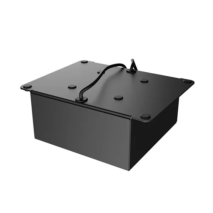 Комплект светильников Грильято Тетрис x1 для ячейки 200x200 20Вт 4000К Опал Черный